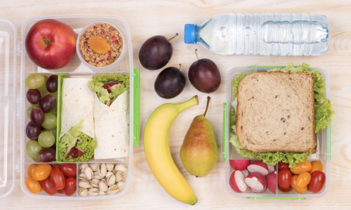 healthy food display