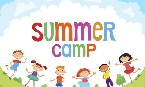 Summer Camp Children Illustration