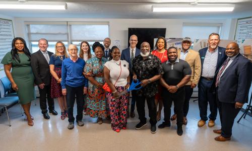 Y-Haven ribbon cutting ceremony