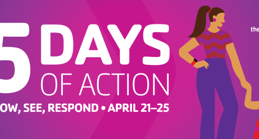 5 days of action graphic 