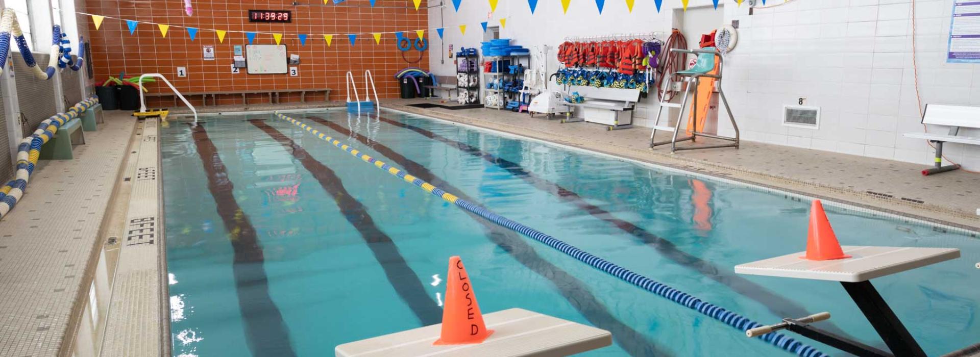 2 lane swimming pool